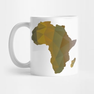 AFRICA Low Poly Mug